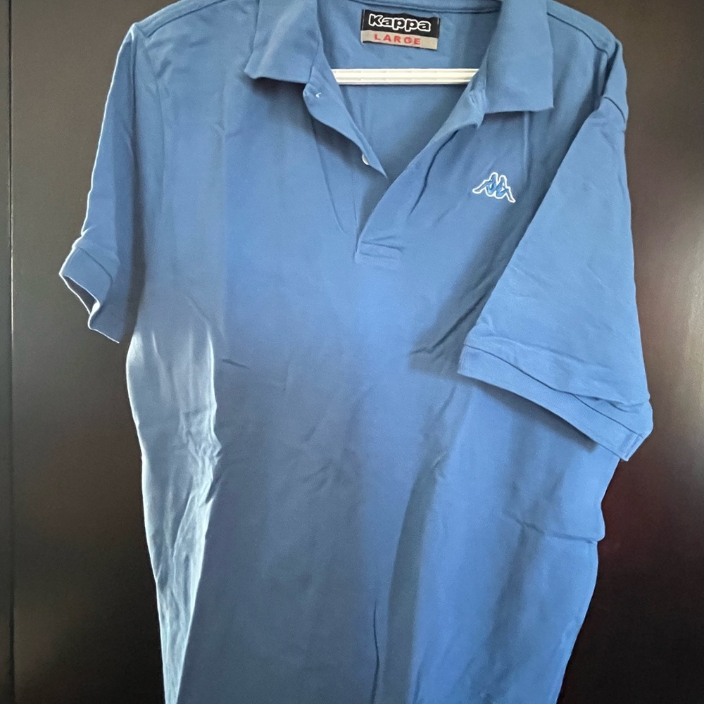Kappa Men's Classic Blue Polo Shirt